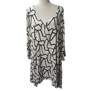 Ava Sky Long Sleeve Dress